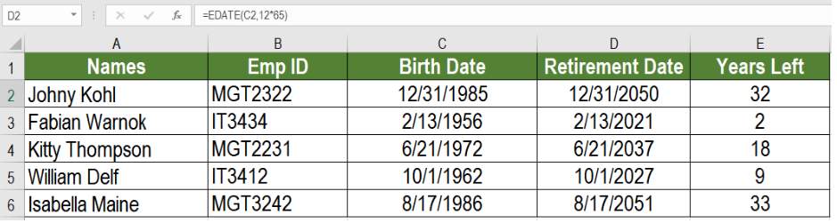 how-to-calculate-retirement-date-in-excel-haiper