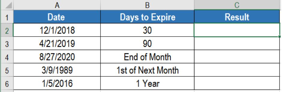 Calculating Food Expiration Dates