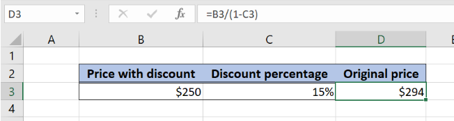 excel-formula-get-original-price-from-percentage-discount