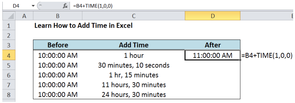 View Time Formula In Excel Most Complete Formulas