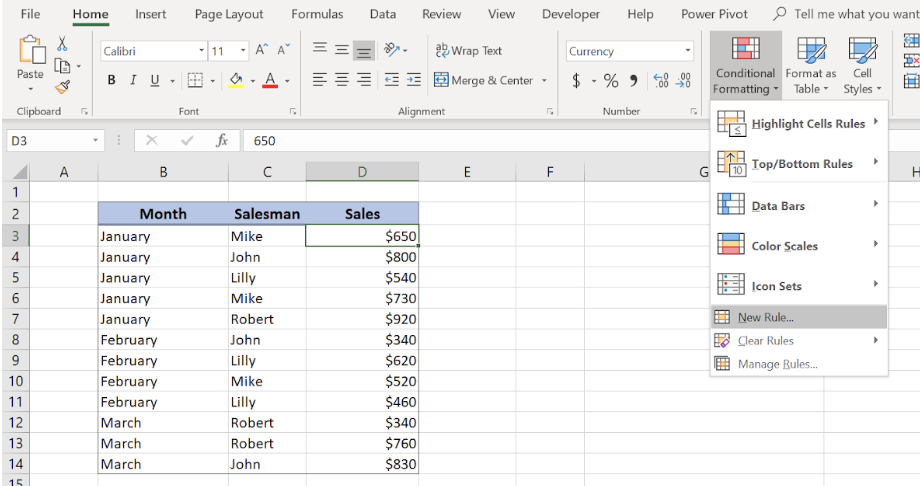 How To Apply Conditional Formatting With Formula To Multiple Cells