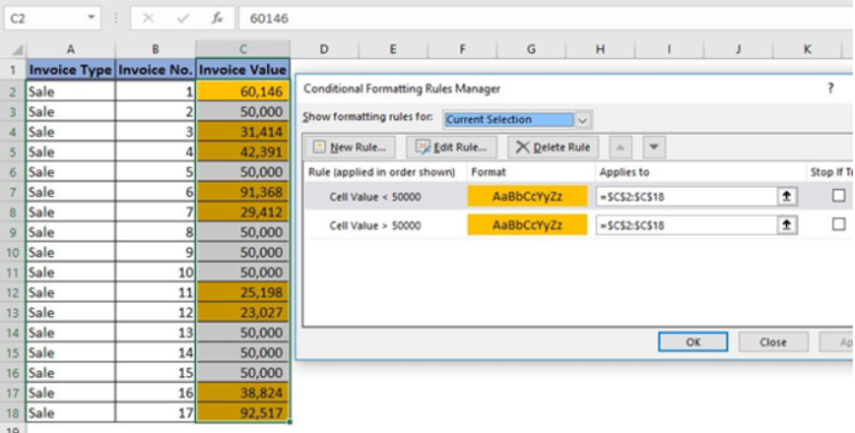 How Do You Do Conditional Formatting with 2 Conditions? | Excelchat