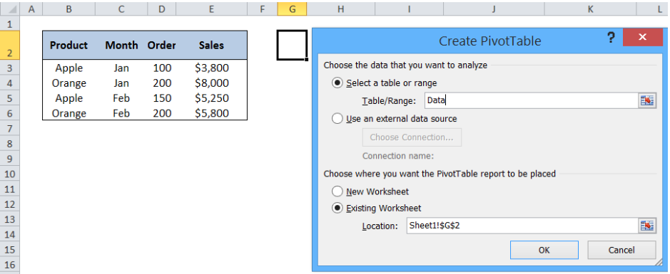 Correcting The Source Reference Not Valid Error In A Pivot Table | Excelchat