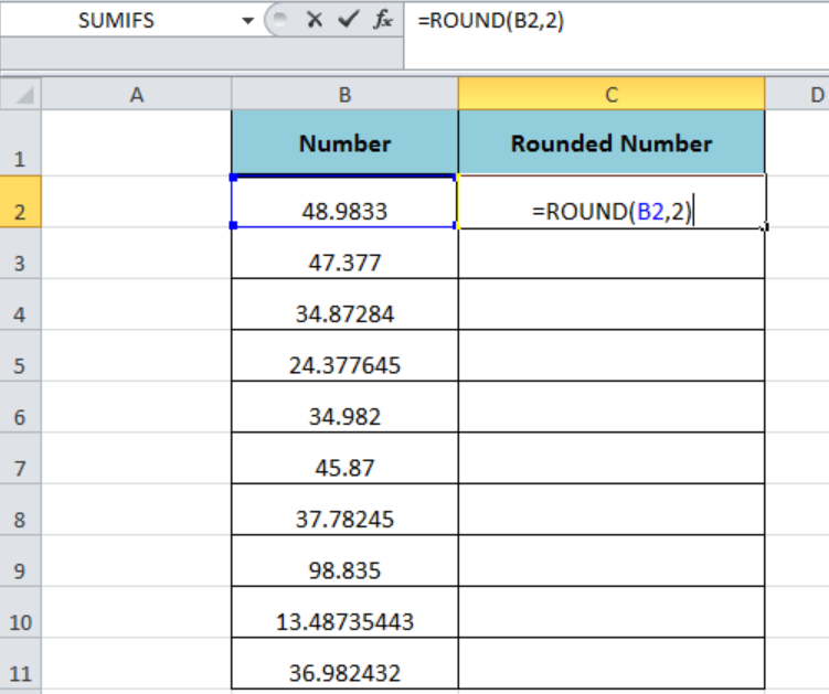 Learn How to Round Multiple Cells at Once in Excel Excelchat