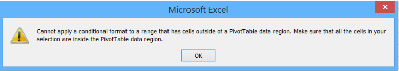 Working with a Pivot Table that Has Conditional Formatting | Excelchat