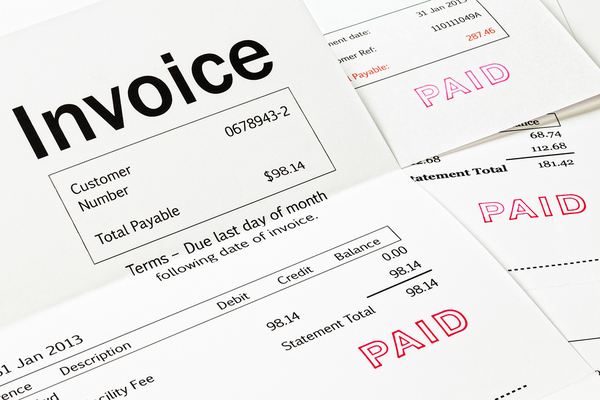 excel template invoice