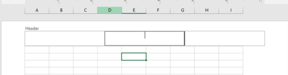 How to insert headers and footers in excel and google sheets