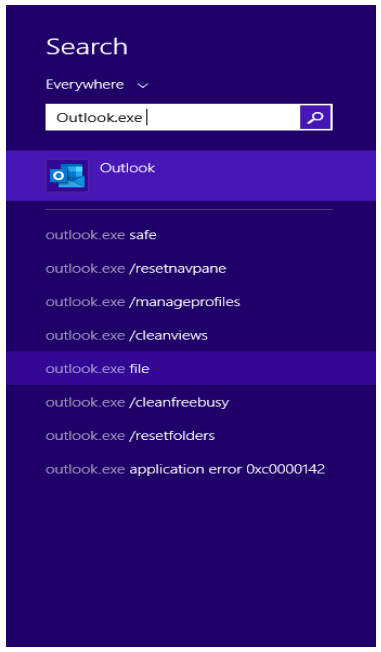 cannot open outlook 2016 dll missing