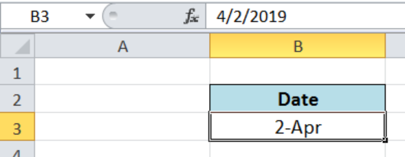 what-is-short-date-in-excel