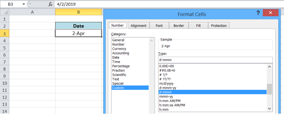 what-is-short-date-in-excel