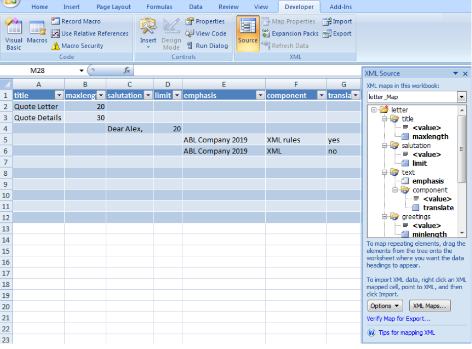 Как сохранить excel в mxl