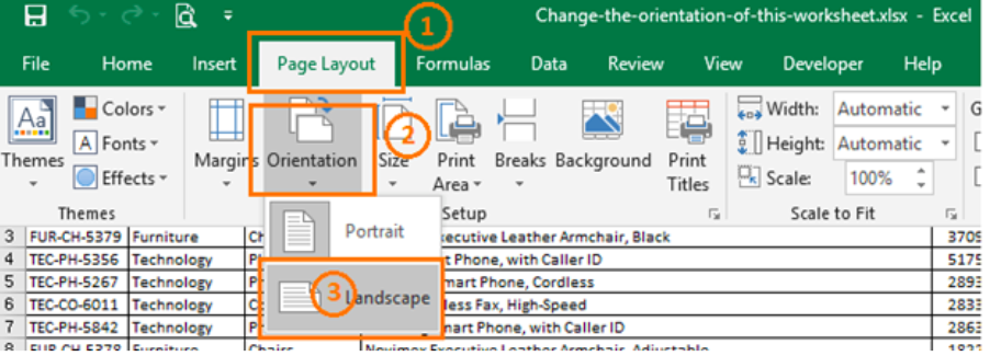 How to change orientation to landscape in Excel - Excelchat | Excelchat