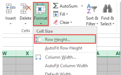 How to make all rows and columns same size in Excel Excelchat