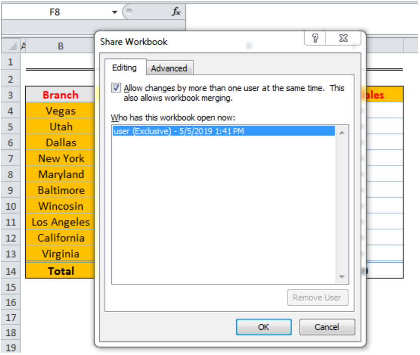 How To Share Excel Workbook For Multiple Users And Un 5703