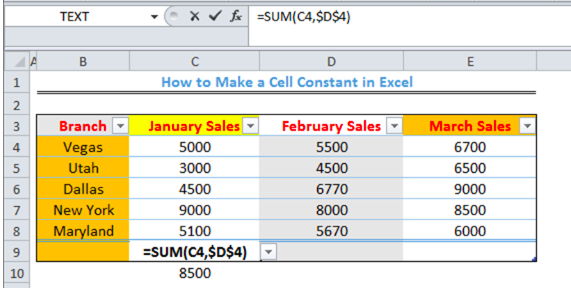 How To Keep Values Constant In Excel Internaljapan9 5903