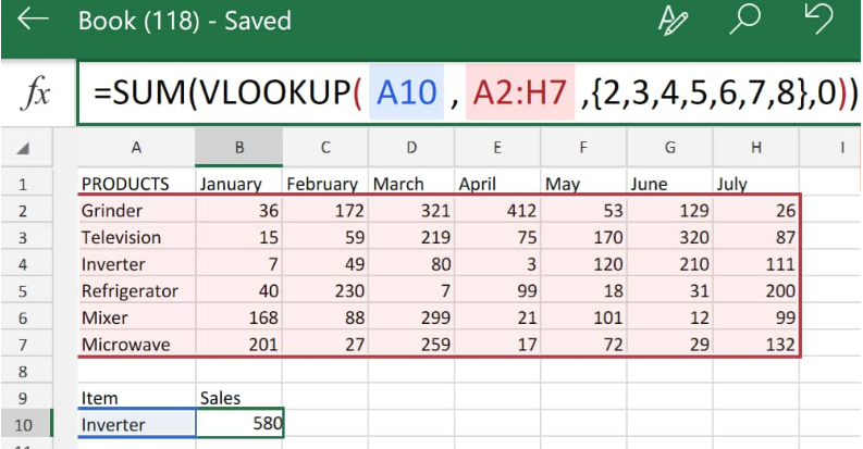 how-to-use-vlookup-sum-function-in-excel-excelchat-excelchat