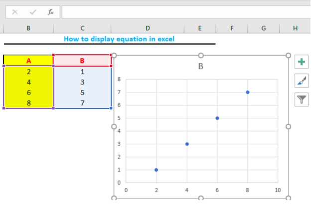 how to add equation graph excelchat excel bar and line position time velocity