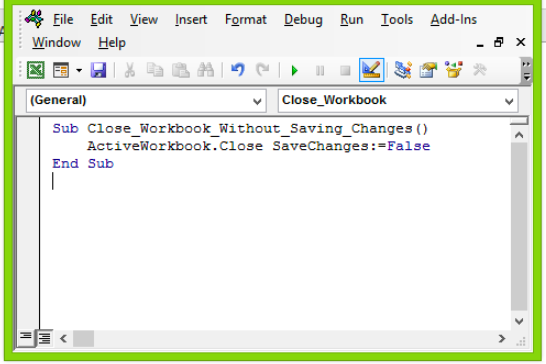 Excel Vba To Close Workbook - Excelchat | Excelchat