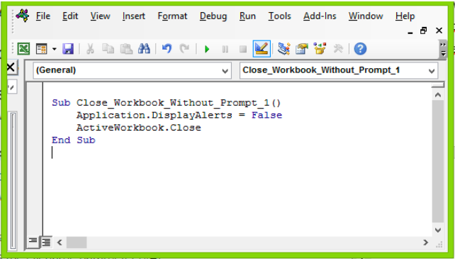 Excel Vba To Close Workbook - Excelchat | Excelchat