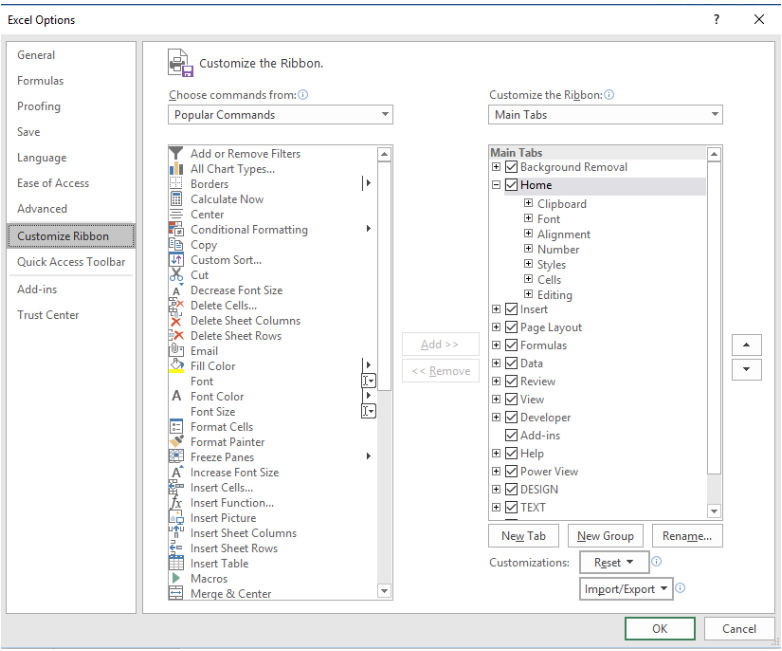 excel add ins windows 7