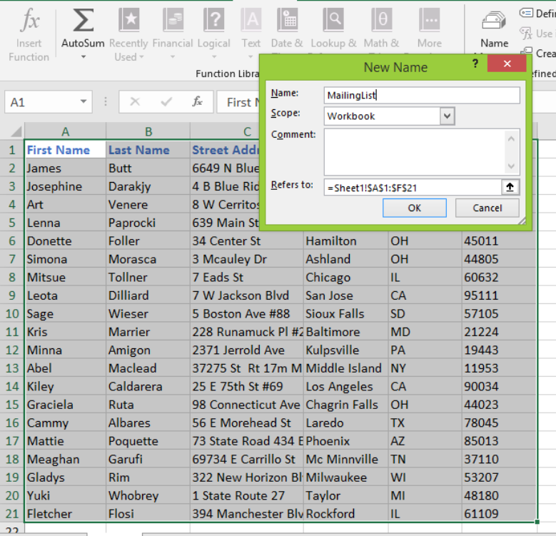 How To Print Address Labels From Excel Office 2016 Manhattanvse