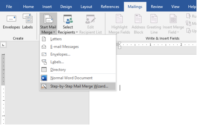 how do you create mailing labels from an excel spreadsheet