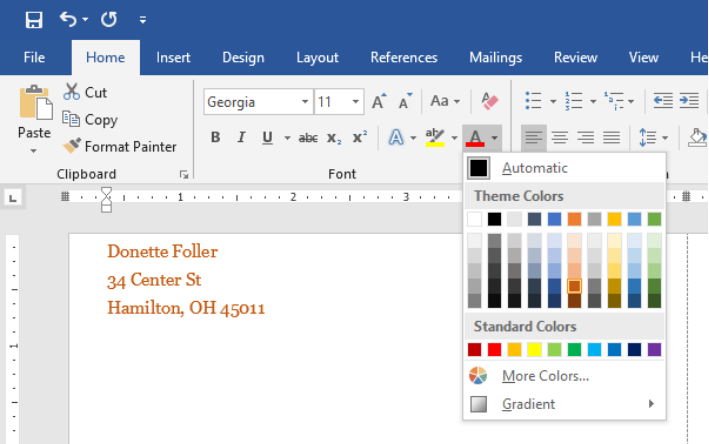 how do you create mailing labels from an excel spreadsheet