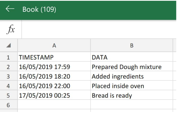 How Do I Automatically Add A Timestamp In Excel - Printable Timeline ...