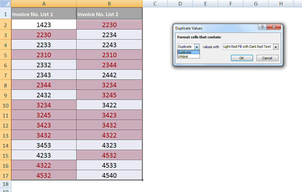 How To Compare 2 Columns In Excel Excelchat