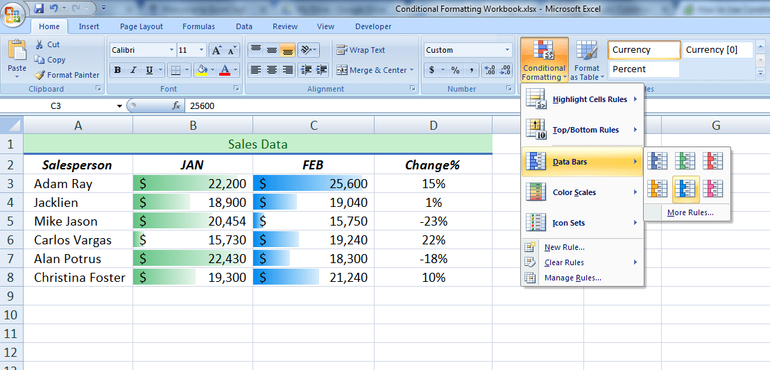 How to Use Conditional Formatting in Excel