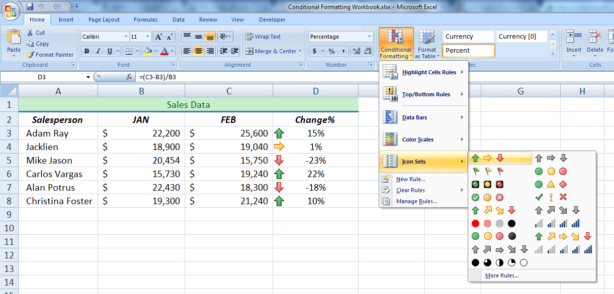 How to Use Conditional Formatting in Excel - Excelchat